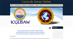 Desktop Screenshot of curso.icglisaw.com.br